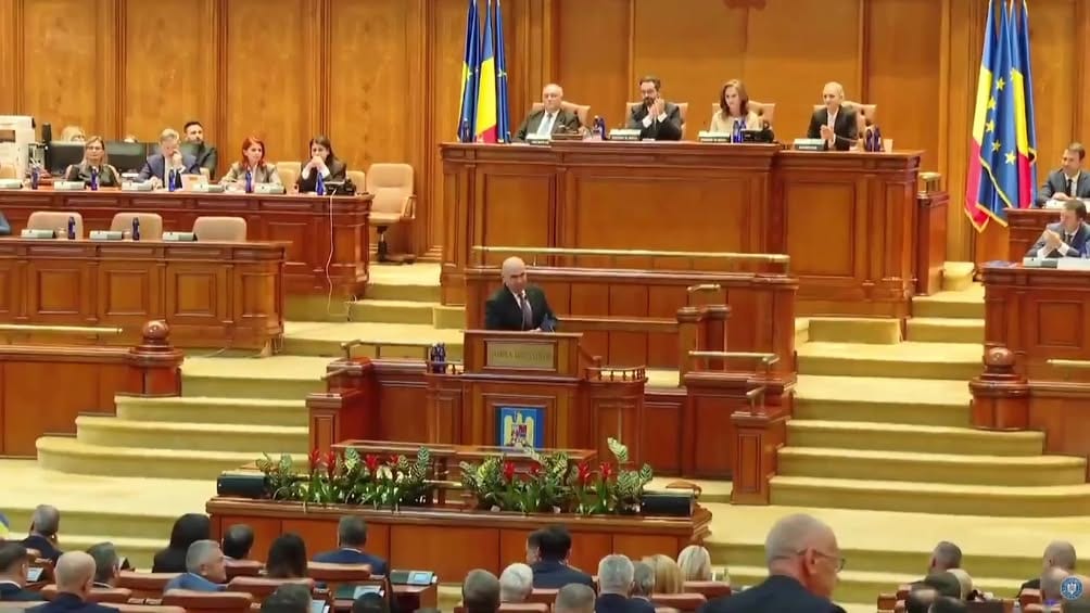 Intervenția premierului Ilie Bolojan, președintele PNL, în plenul reunit al Camerei Deputaților și Senatului