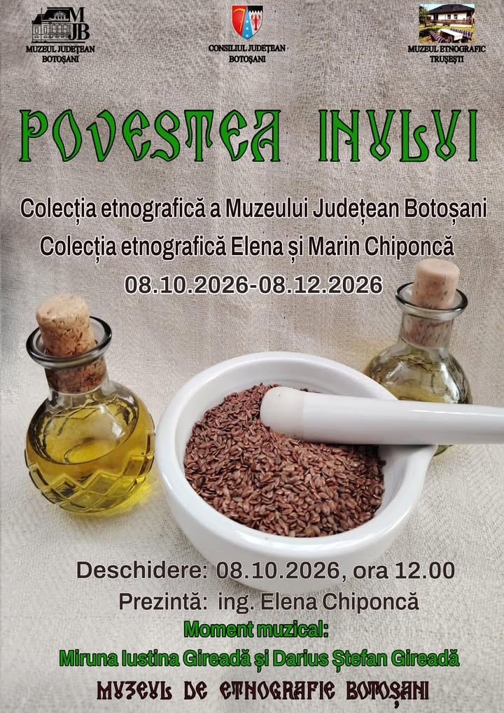 „Povestea inului”: o incursiune în tradiția botoșăneană