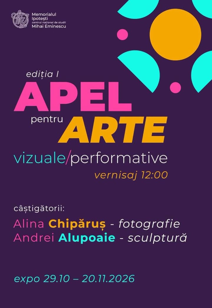 Rezultatele Apelului pentru Arte Vizuale și Performative – Ediția I, 2026