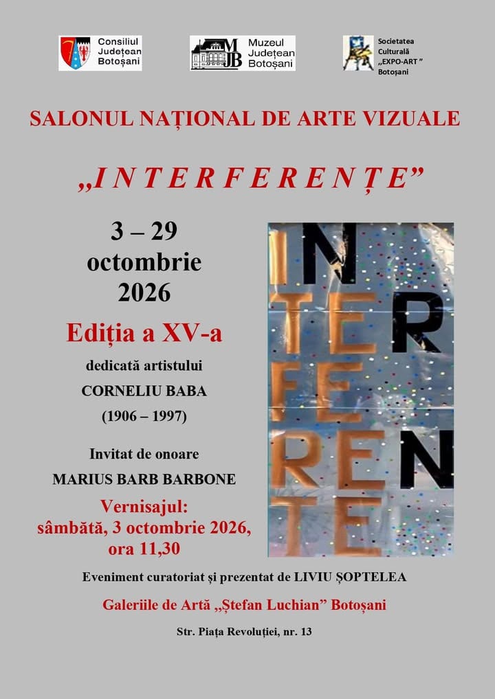 Salonul Național de Arte Vizuale „Interferențe”, ediția a XV-a